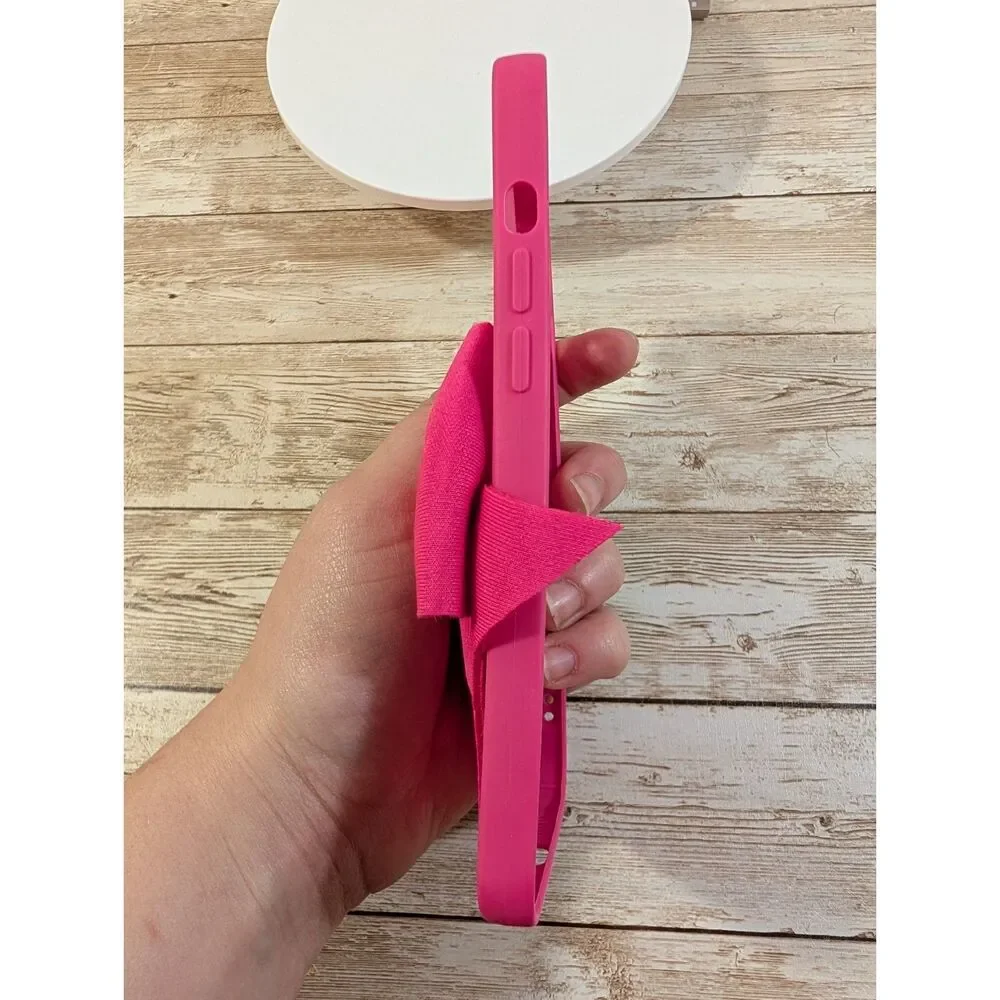 Pink Bow Case for iphone 12 ProMax